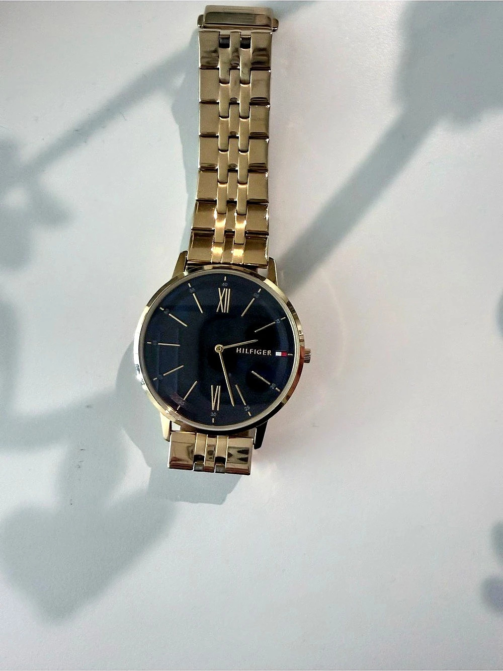 Tommy Hilfiger Watch Gold & Black Dial